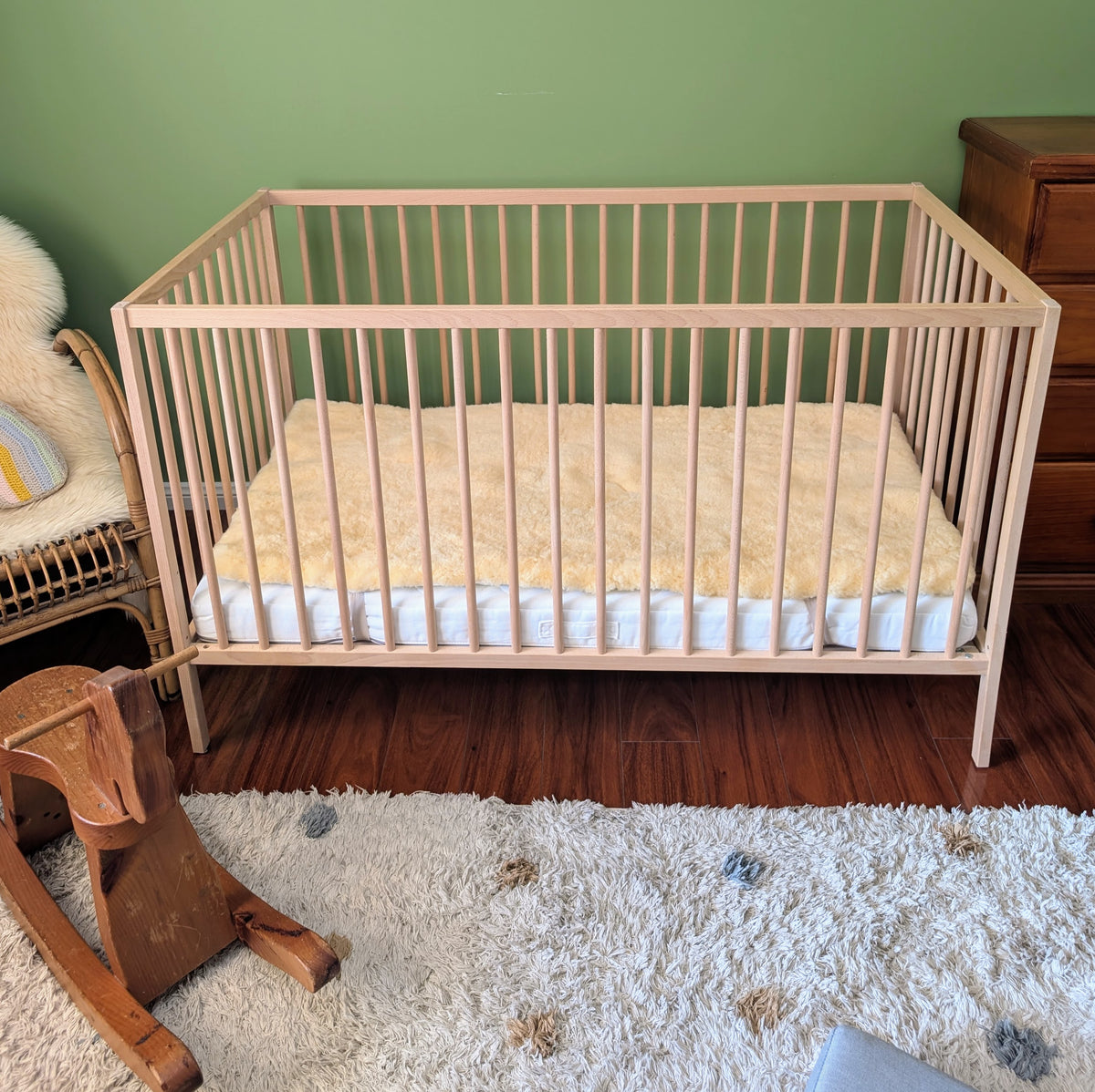 Sheepskin Cot Liner