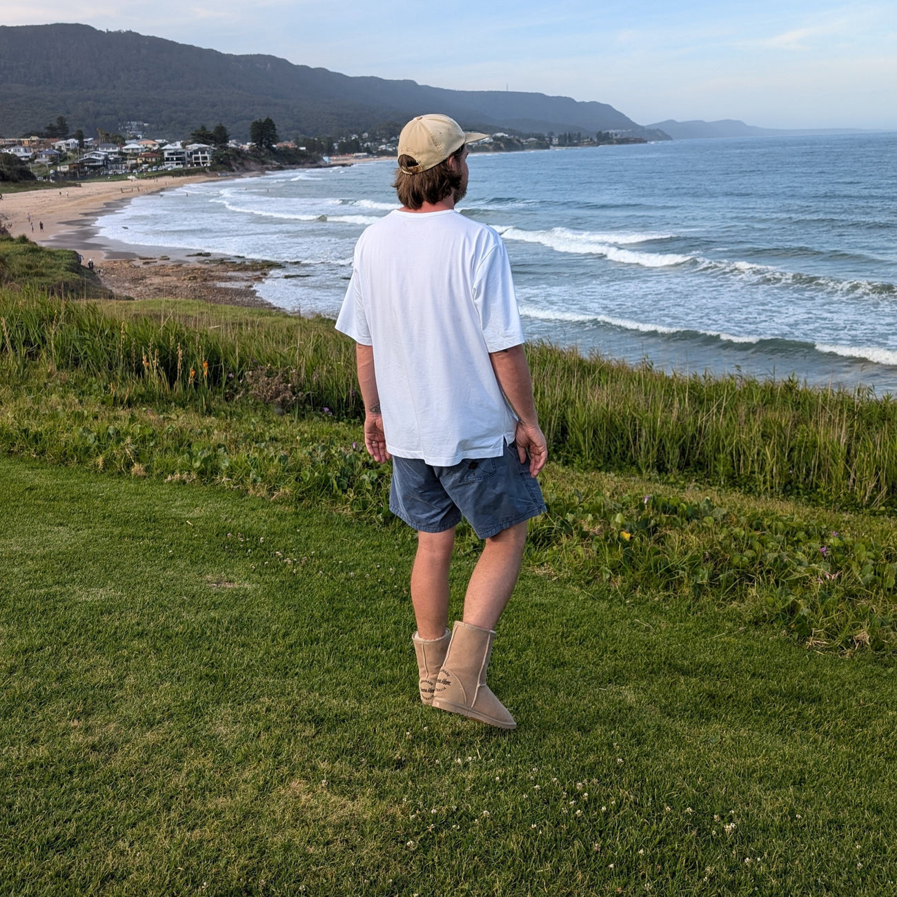 surfer wearing ugg boots