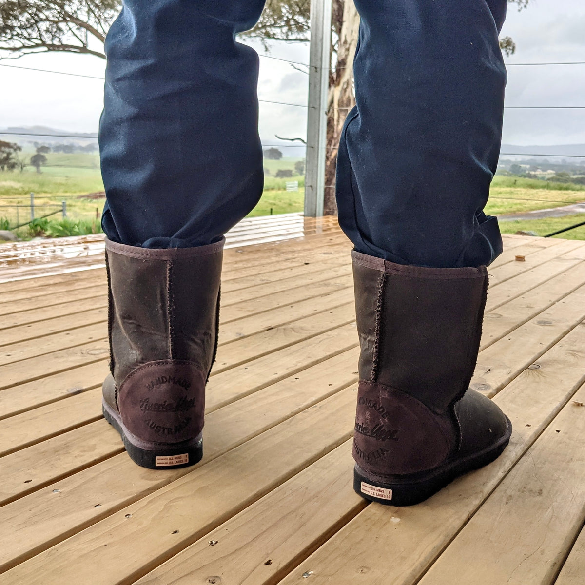 Outdoor 'Oil Skin' Surf Boot – Aussie Uggs